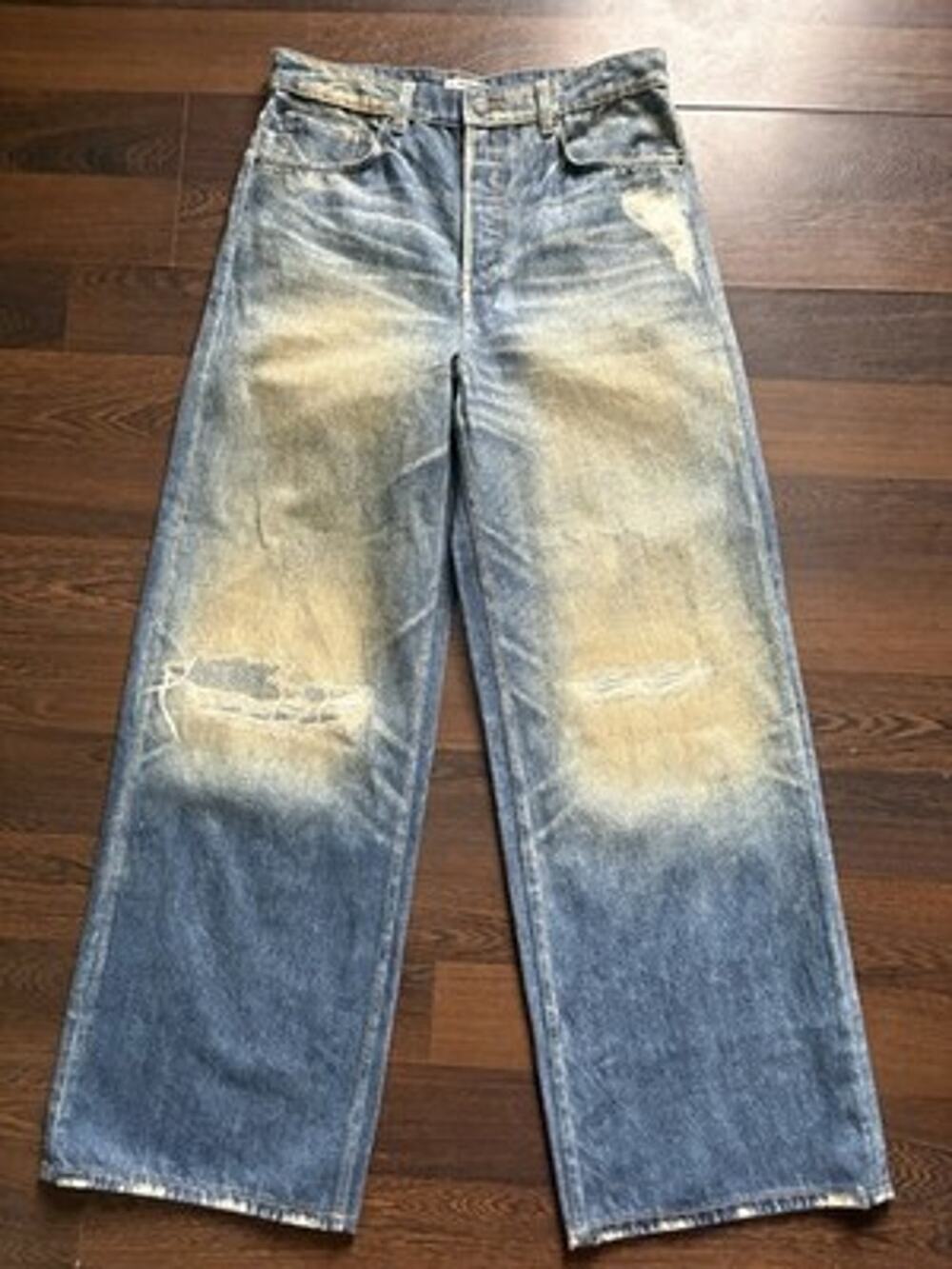 Cotton On Men's Super Baggy Distressed Jeans Size 30